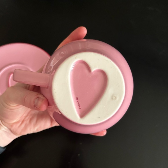 Starbucks “Heart” mug and matching saucer plate - Picture 8 of 8